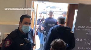 Police Raid Artur Pawlowski's Church During Thanksgiving Services and Is Ordered Off the Premises